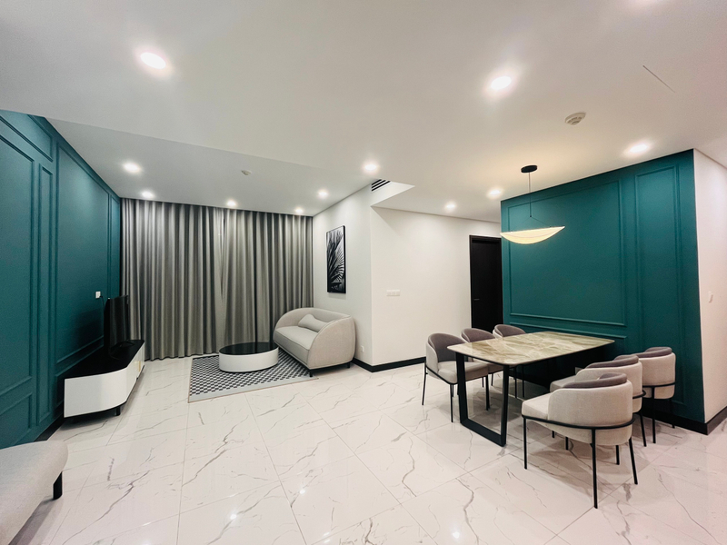 Căn hộ Empire City hướng Đông Nam, diện tích 93m²