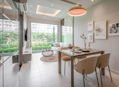  Căn hộ Westgate không có nội thất diện tích 59m².