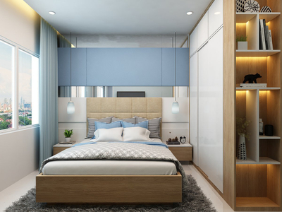 Căn hộ Tropic Garden, Quận 2 Căn hộ Tropic Garden thiết kế 2 phòng ngủ, đầy đủ nội thất.