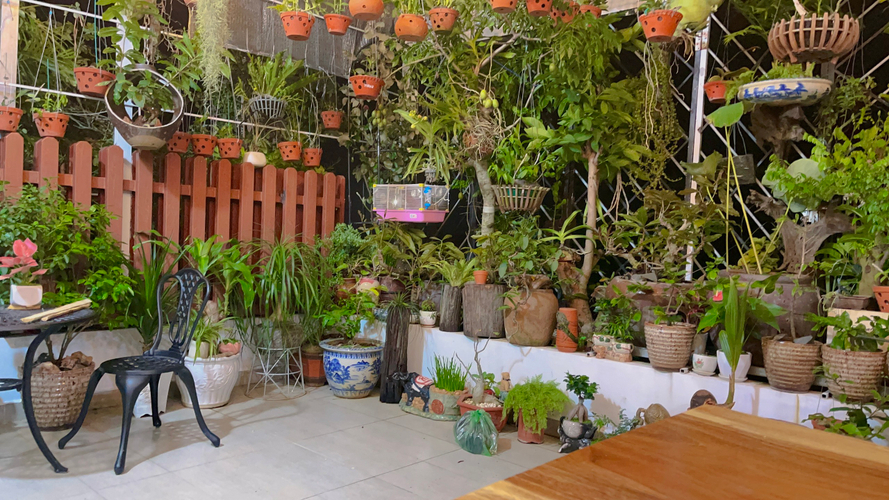 Căn hộ Lux Garden, Quận 7 Căn hộ Lux Garden diện tích 57m2, có 28m2 sân vườn.