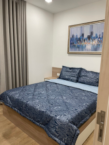 phòng ngủ căn hộ Hưng Phúc Premier Căn hộ Hưng Phúc Premier tầng 9 diện tích 83m2, đầy đủ nội thất.