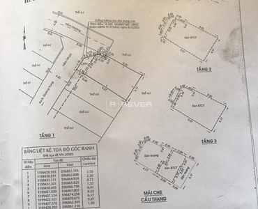  Nhà phố Đường Quang Trung 3 tầng diện tích 61.4m² hướng tây bắc pháp lý sổ hồng.