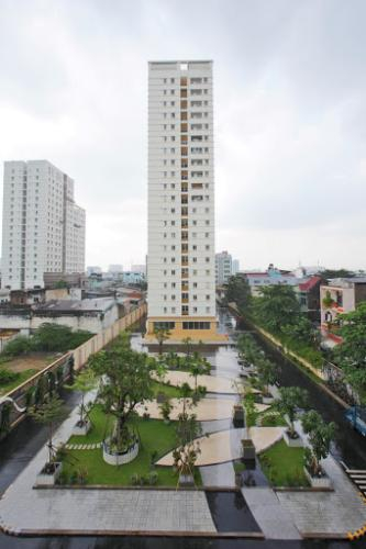 Căn hộ Lotus Garden, Quận Tân Phú Căn hộ Lotus Garden hướng ban công tây nội thất cơ bản diện tích 77m²