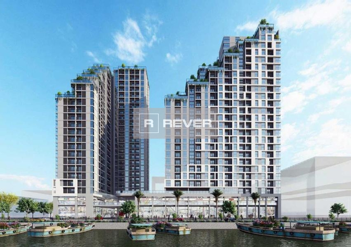  Căn hộ D-Aqua có 2 phòng ngủ, nội thất cơ bản.