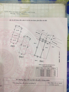 Nhà phố Quận Gò Vấp Nhà phố thiết kế 1 trệt, 2 lầu cửa hướng Đông Bắc, bàn giao không nội thất.