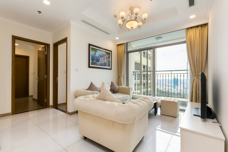 Căn hộ Vinhomes Central Park , Quận Bình Thạnh Căn hộ cao cấp Vinhomes Central Park tầng 14, bàn giao đầy đủ nội thất.