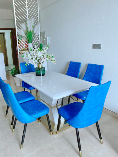 Căn hộ Lux Garden, Quận 7 Căn hộ Lux Garden diện tích 57m2, có 28m2 sân vườn.