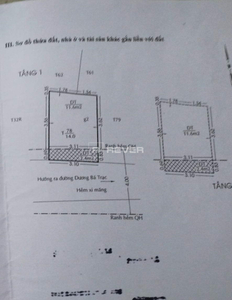  Nhà phố Đường Dương Bá Trạc 4 tầng diện tích 21m² hướng đông nam pháp lý sổ hồng