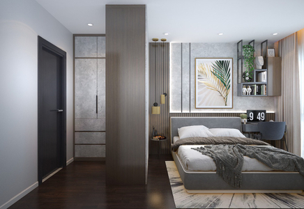  Căn hộ Feliz en Vista hướng ban công đông nam đầy đủ nội thất diện tích 181.09m²