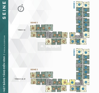 mặt bằng căn hộ WestGate Căn hộ West Gate nội thất cơ bản, view thoáng mát