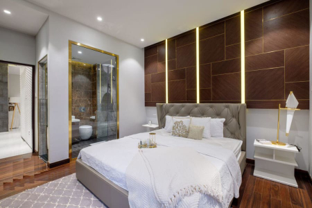  Căn hộ Akari City hướng ban công đông nội thất cơ bản diện tích 63m²