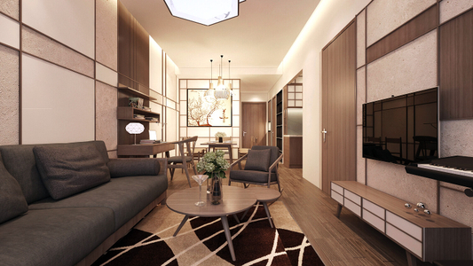 Căn hộ Akari City, Quận Bình Tân Căn hộ Akari City tầng 4 diện tích 75.13m2, bàn giao không nội thất.