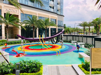  Căn hộ Vinhomes Golden River hướng ban công đông bắc đầy đủ nội thất diện tích 46.8m²