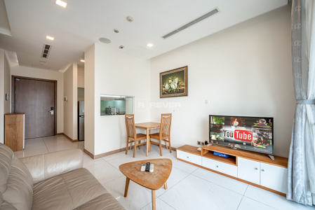  Căn hộ Vinhomes Central Park hướng ban công tây nam đầy đủ nội thất diện tích 52.7m².