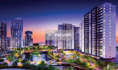  Căn hộ Mizuki Park diện tích 78m2, không nội thất.