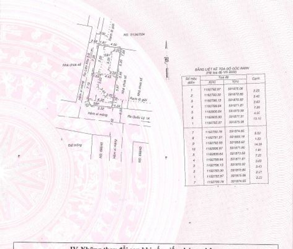 Đất nền Quận Bình Tân Đất nền góc 2 mặt tiền đường, diện tích đất 94.2m2 có sổ hồng.