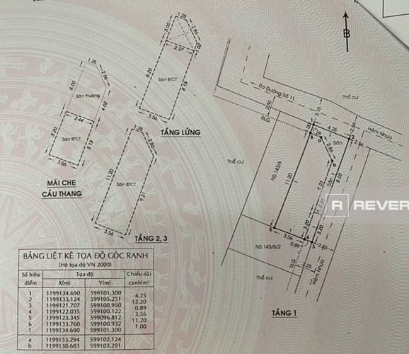  Nhà phố ngay công viên Làng Hoa, diện tích đất 53.1m2 rộng thoáng.