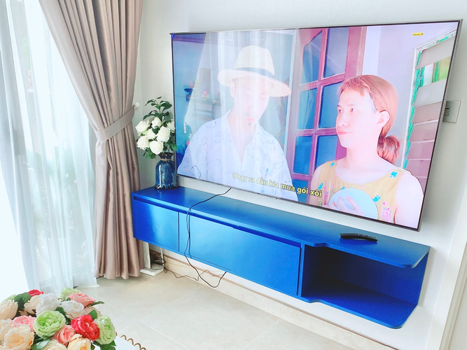 Căn hộ Lux Garden, Quận 7 Căn hộ Lux Garden diện tích 57m2, có 28m2 sân vườn.