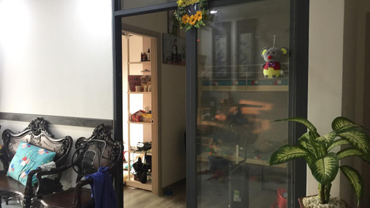 phòng khách căn hộ ViVa Riverside Căn hộ Viva Riverside tầng 6 bàn giao đầy đủ nội thất.