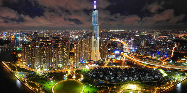 Căn hộ Vinhomes Central Park, Quận Bình Thạnh Căn hộ Vinhomes Central Park có 2 phòng ngủ, đầy đủ nội thất.
