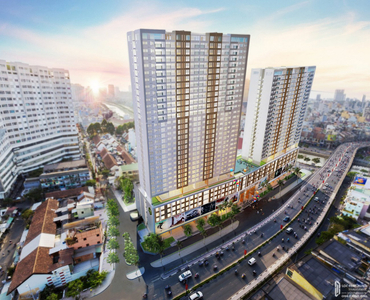 Officetel River Gate, Quận 4 Officetel Rivergate Residence diện tích 37.52m2 rộng thoáng.