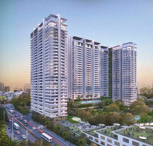 Căn hộ Kingdom 101, Quận 10 Căn hộ góc Kingdom 101 tầng cao có 2 phòng ngủ, không nội thất.