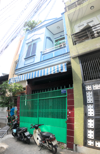 Nhà phố Quận Tân Phú Nhà phố thiết kế 1 trệt, 1 lầu diện ticsh 42.3m2, không nội thất.