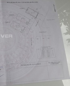 Nhà phố Quận 4 Nhà mặt tiền đường Sối 7 diện tích 32.5m2, cửa hướng Đông Nam.