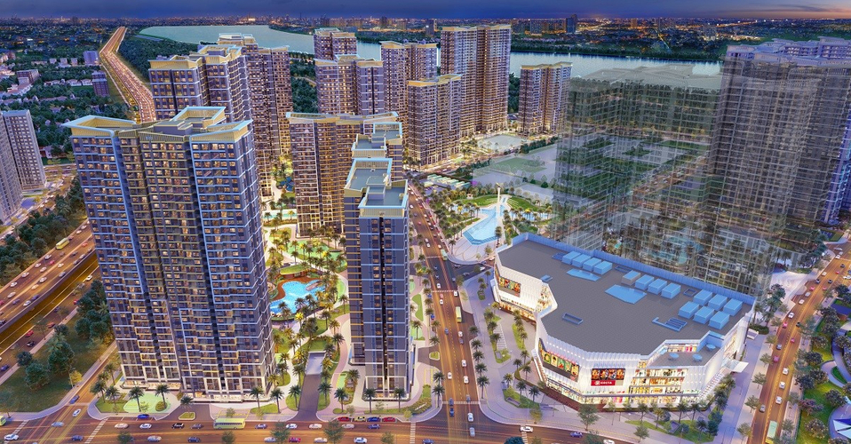 Studio Vinhomes Grand Park, Quận 9 Studio Vinhomes Grand Park thiết kế 1 phòng ngủ, nội thất cơ bản.