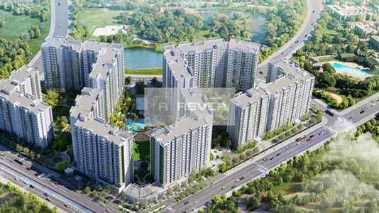 Căn hộ tầng 6, 3 phòng ngủ và 1 phòng đa năng của dự án Celadon City, quận Tân Phú. Căn hộ Celadon City có 3 phòng ngủ, không có nội thất.