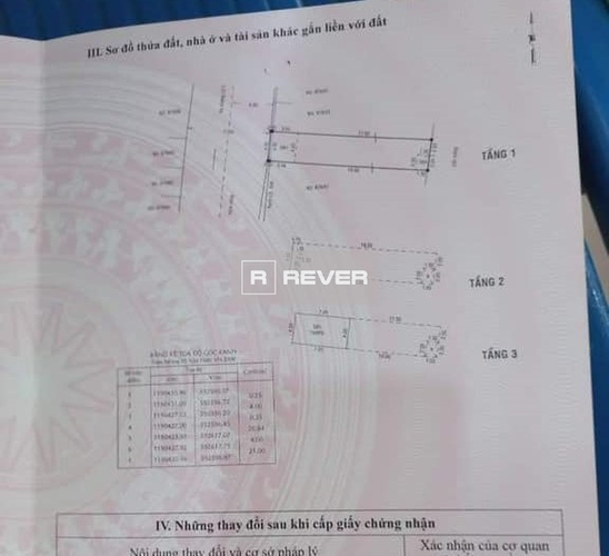  Nhà phố Đường Hương lộ 2 3 tầng diện tích 84.7m² hướng tây bắc pháp lý sổ hồng