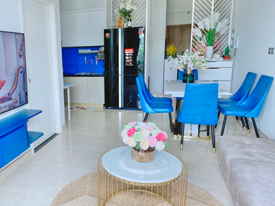 Căn hộ Lux Garden, Quận 7 Căn hộ Lux Garden diện tích 57m2, có 28m2 sân vườn.