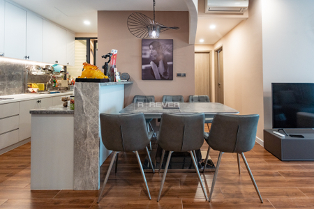  Căn hộ Feliz en Vista hướng ban công đông bắc đầy đủ nội thất diện tích 84.85m²