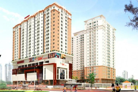 Căn hộ Saigonres Plaza, Quận Bình Thạnh Căn hộ SaigonRes Plaza hướng ban công đông bắc nội thất cơ bản diện tích 71m²