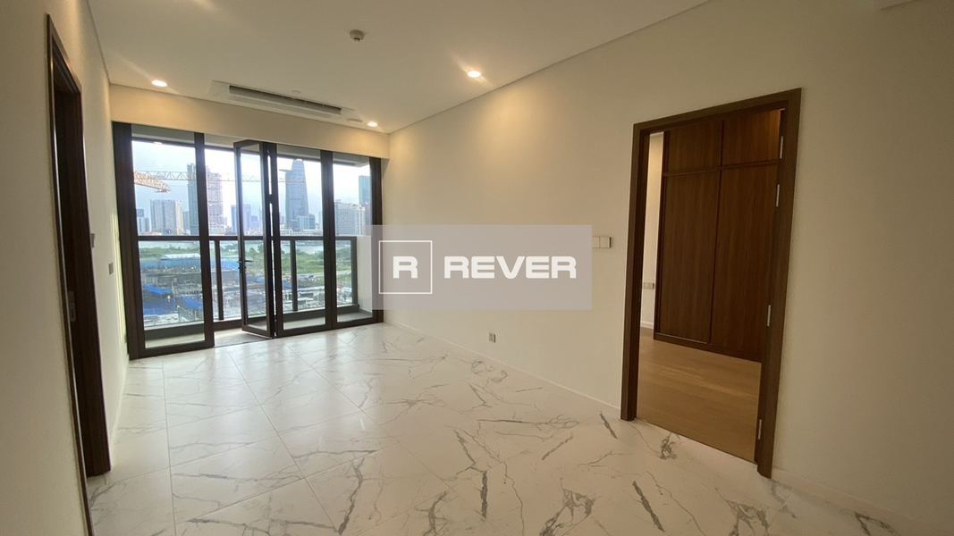 Căn hộ The Metropole Thủ Thiêm hướng ban công tây nam nội thất cơ bản diện tích 72m²