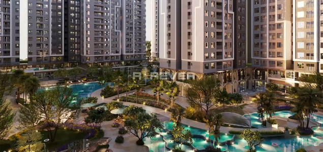 tiện ích căn hộ WestGate Căn hộ Westgate hướng ban công nam không có nội thất diện tích 59m²