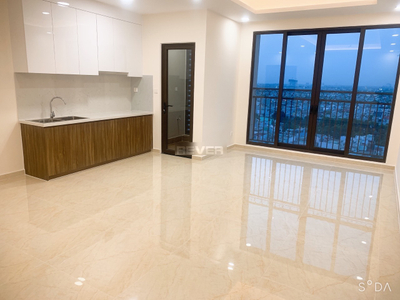 Căn hộ ST Moritz tầng 14 thiết kế 2 phòng ngủ, bàn giao nội thất cơ bản.