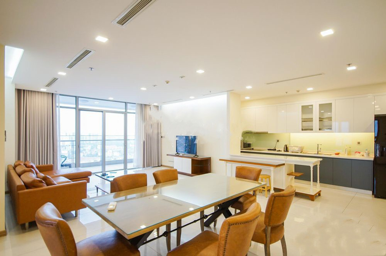 Căn hộ Vinhomes Central Park, Quận Bình Thạnh Căn hộ hạng sang Vinhomes Central Park tầng 20, view đón gió mát mẻ.