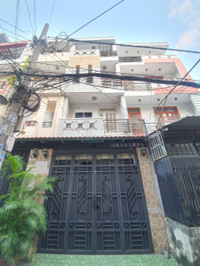 Nhà phố Đường Phan Văn Trị 3 tầng diện tích 44.2m² hướng tây nam pháp lý sổ hồng.
