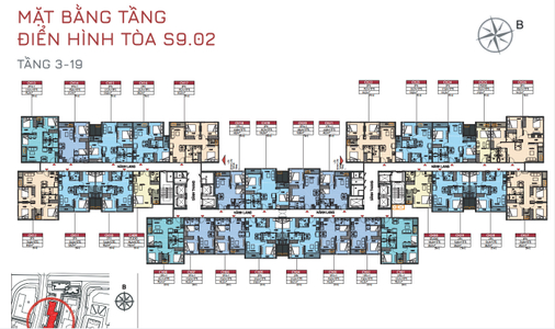 Căn hộ Vinhomes Grand Park, Quận 9 Căn hộ Vinhomes Grand Park bàn giao không có nội thất.