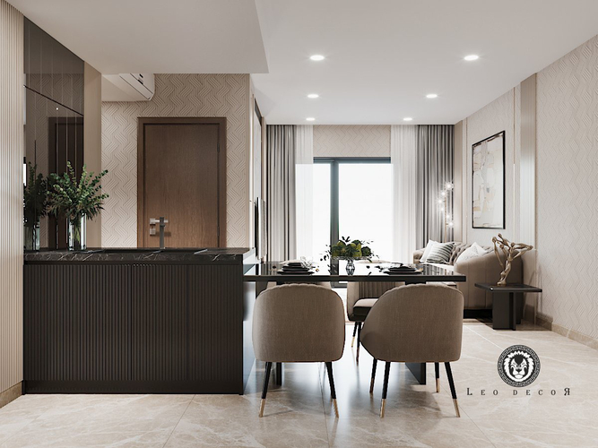  Căn hộ Phú Mỹ Hưng Midtown hướng ban công đông nam đầy đủ nội thất diện tích 80.61m²
