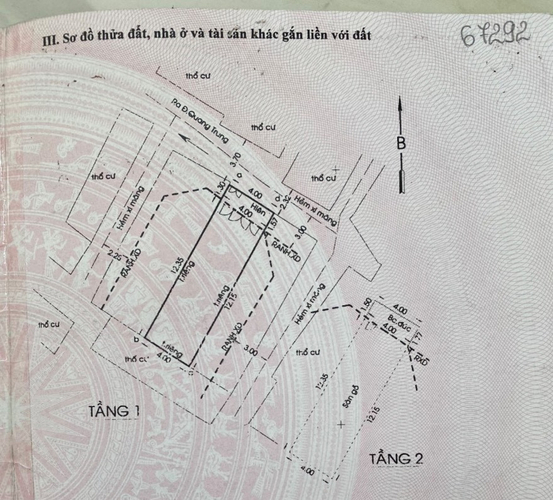 Nhà phố Quận Gò Vấp Nhà phố có cửa hướng Đông Bắc mát mẻ, hẻm xe ba gác đường Quang Trung.