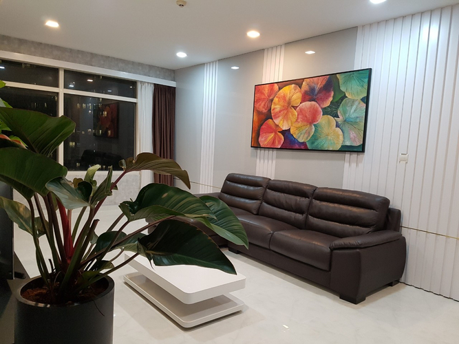 Căn hộ Saigon Pearl, Quận Bình Thạnh Căn hộ Saigon Pearl tầng 22 có 3 phòng ngủ, bàn giao đầy đủ nội thất.