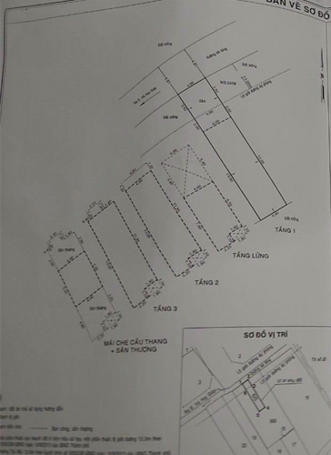 Nhà phố Quận 12 Nhà phố thiết kế 1 trệt, 1 lửng và 3 lầu diện tích 75.7m2.