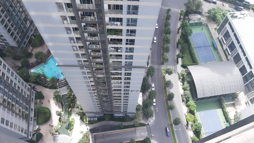 Studio Vinhomes Central Park, Quận Bình Thạnh Studio Vinhomes Grand Park tầng 30, bàn giao đầy đủ nội thất.