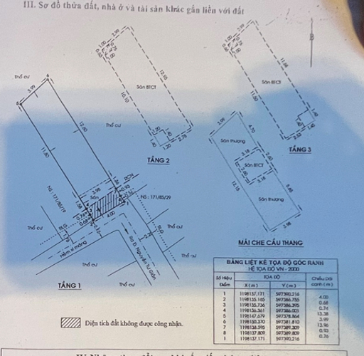 Nhà phố Quận Gò Vấp Nhà thiết kế 1 trệt, 2 lầu và sân thượng, khu dân cư hiện hữu.