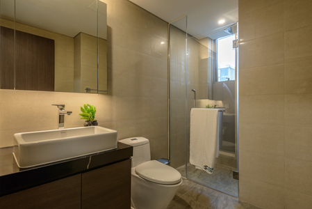  Căn hộ có 2 phòng ngủ Empire City, bàn giao nội thất cơ bản.