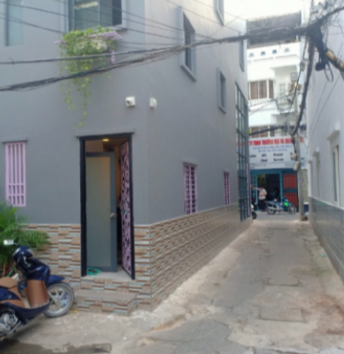 Đường trước nhà phố Quận Phú Nhuận Nhà phố có sổ hồng riêng, diện tích 46.5m2 thiết kế kỹ lưỡng.