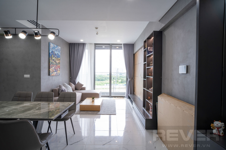 Căn hộ Empire City, Quận 2 Căn hộ Empire City tầng 7 thiết kế có 2 phòng ngủ, nội thất cơ bản.