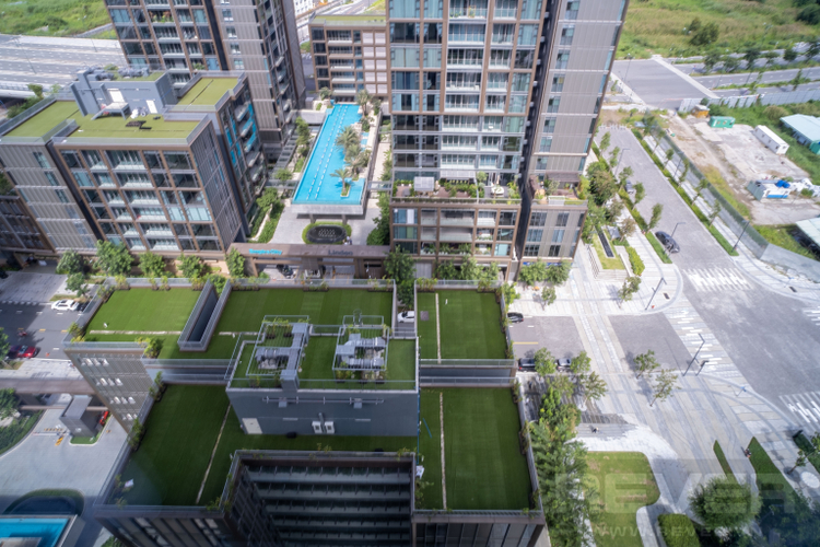 Căn hộ Empire City, Quận 2 Căn hộ Empire City tầng 7 thiết kế có 2 phòng ngủ, nội thất cơ bản.